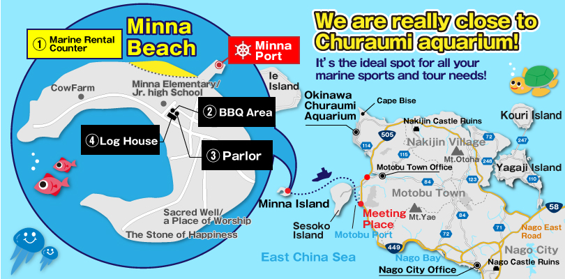 Minna Island MAP