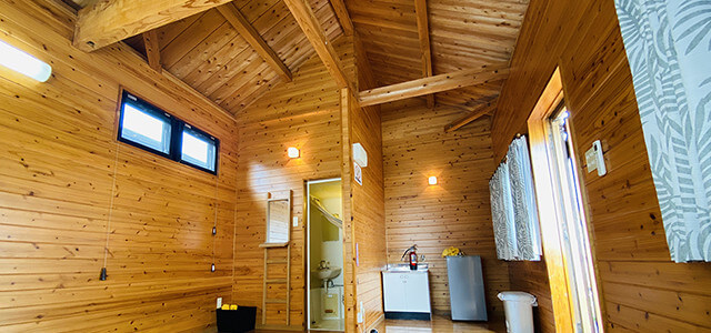 水納島ログハウス宿泊 画像02