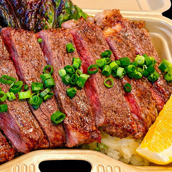 沖縄県産牛ステーキ