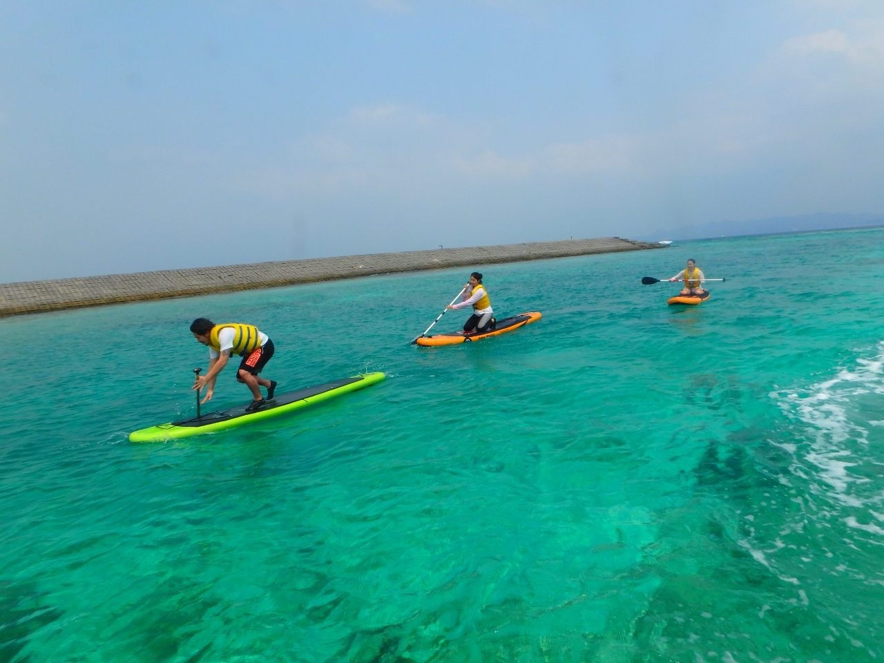 普段の水納島の様子(^o^)／【沖縄マリンスポーツ専門店★水納島マーメイド】