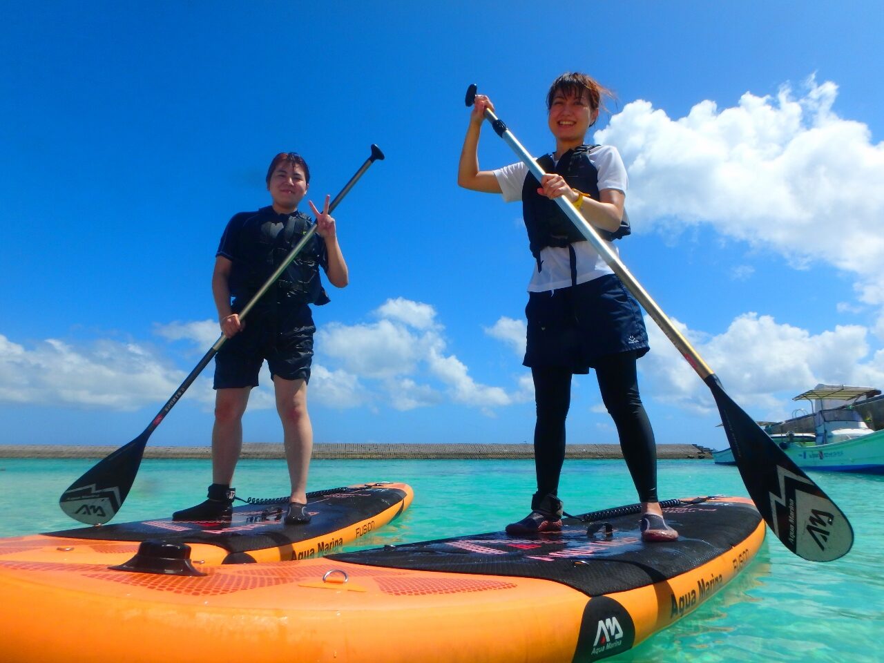 透明度抜群in水納島☺【沖縄マリンスポーツ専門店☆水納島マーメイド】