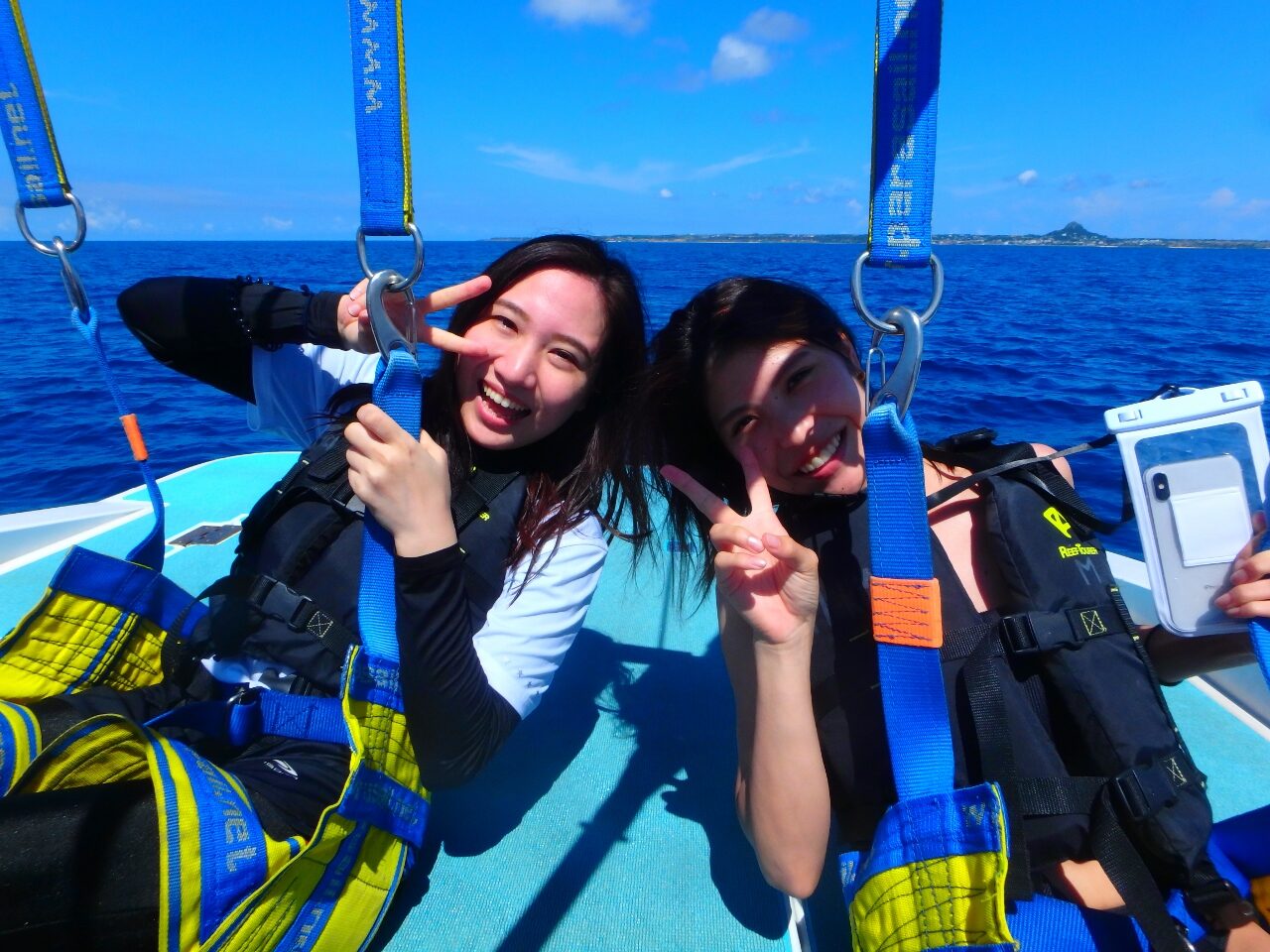 水納島めっちゃ晴天(*´ω｀*)【沖縄マリンスポーツ専門店☆水納島マーメイド】