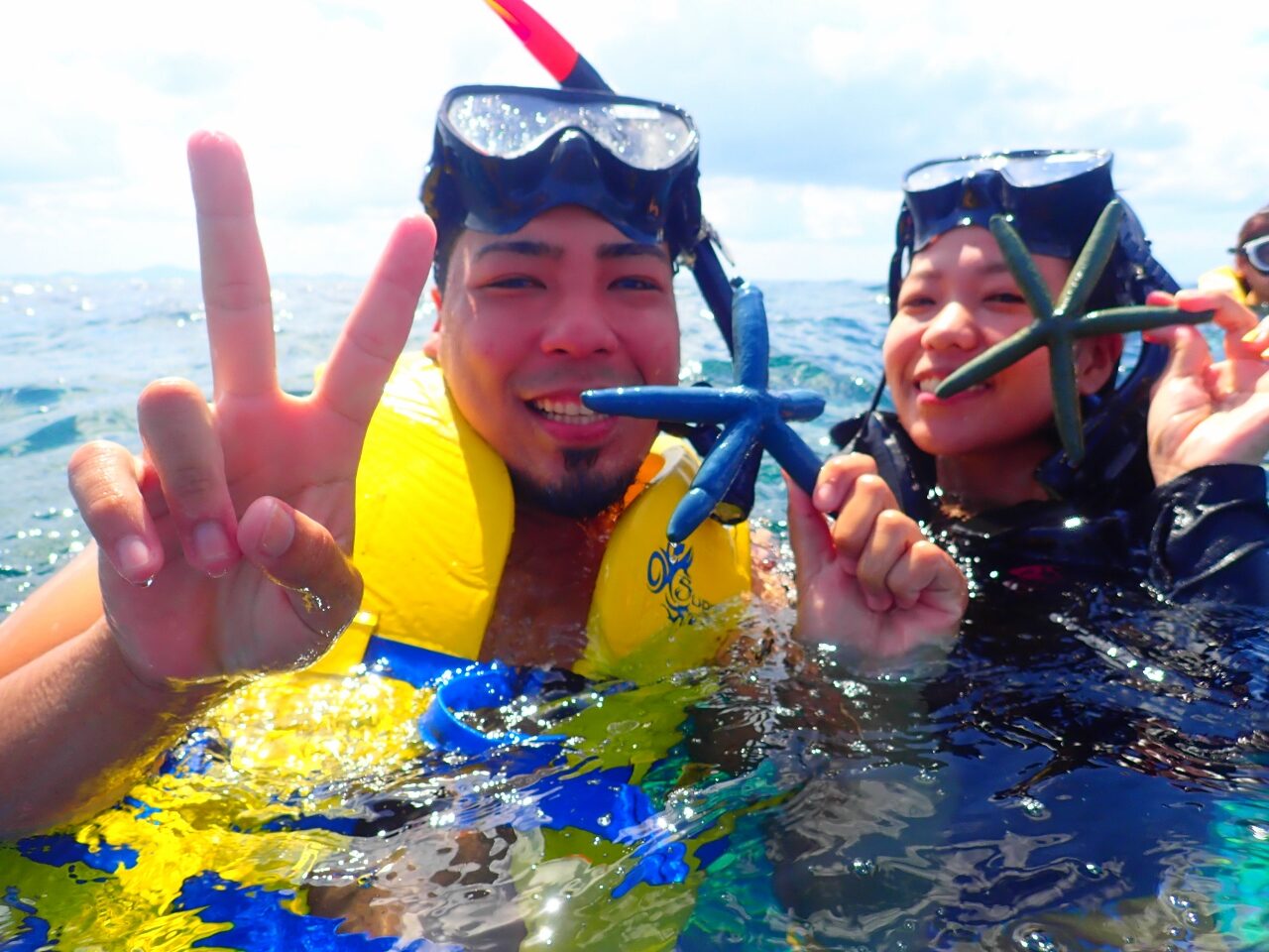 晴天ですヽ(^o^)丿ええ天気やんね～(*^_^*)【沖縄のマリンスポーツ専門店☆水納島マーメイド】