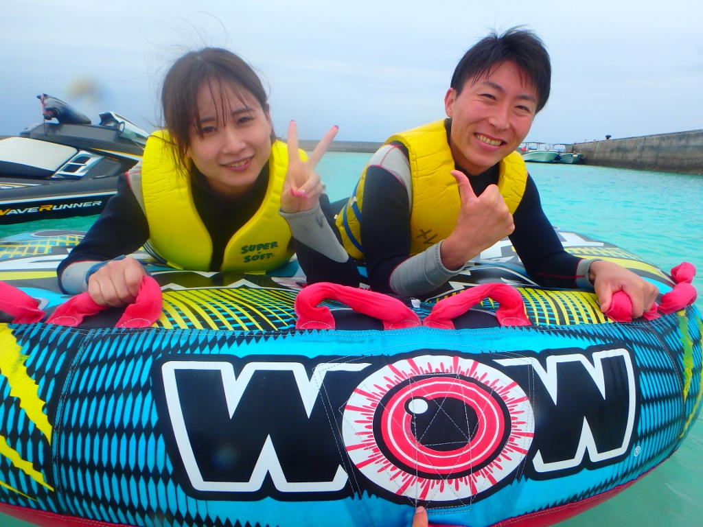 久しぶりに冷たい風で気持ち良かったですね【沖縄のマリンスポーツ専門店☆水納島マーメイド】