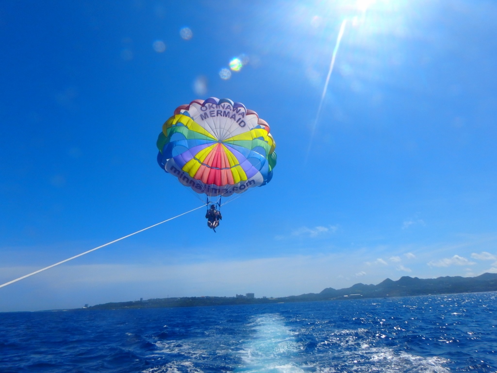 青空＼(^o^)／【沖縄のマリンスポーツ専門店☆水納島マーメイド】