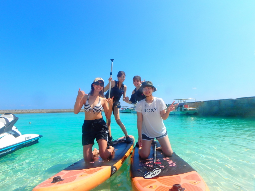 毎日いい天気ですね🦀【沖縄のマリンスポーツ専門店☆水納島マーメイド】