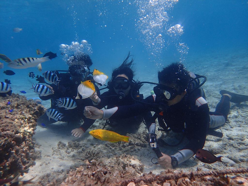 少し荒れ模様in水納島【沖縄のマリンスポーツ専門店☆水納島マーメイド】