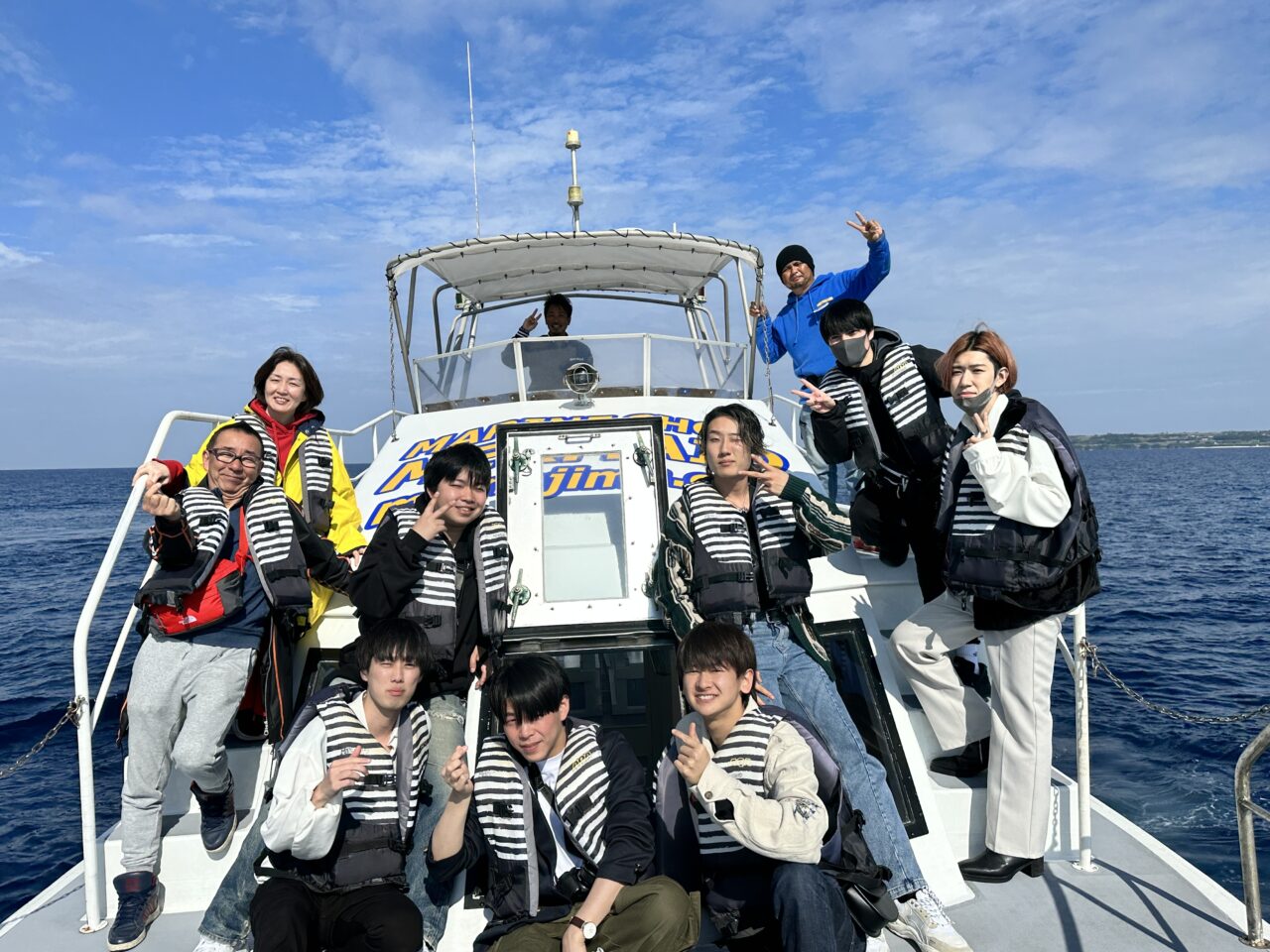 春みたいな気温でした🌸【沖縄マリンスポーツ専門店★水納島マーメイド】