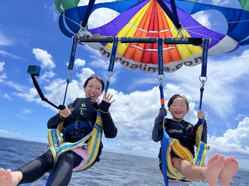 嵐の前の静けさ*ﾟДﾟ)*ﾟдﾟ)*ﾟДﾟ)！！【沖縄マリンスポーツ専門店★水納島マーメイド】