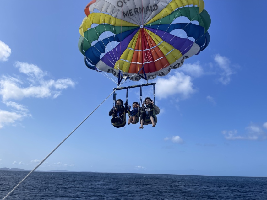 天気予報がコロコロ変化😄【沖縄マリンスポーツ専門店★水納島マーメイド】