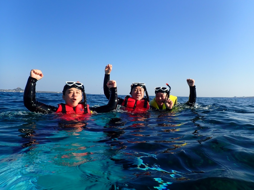 暖かい🤗【沖縄マリンスポーツ専門店★水納島マーメイド】