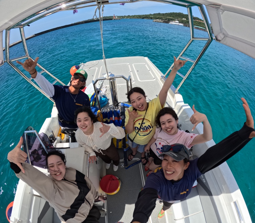 天気は最高！！【沖縄マリンスポーツ専門店★水納島マーメイド】