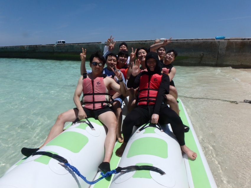 朝から大荒れ☔🌀【沖縄マリンスポーツ専門店★水納島マーメイド】