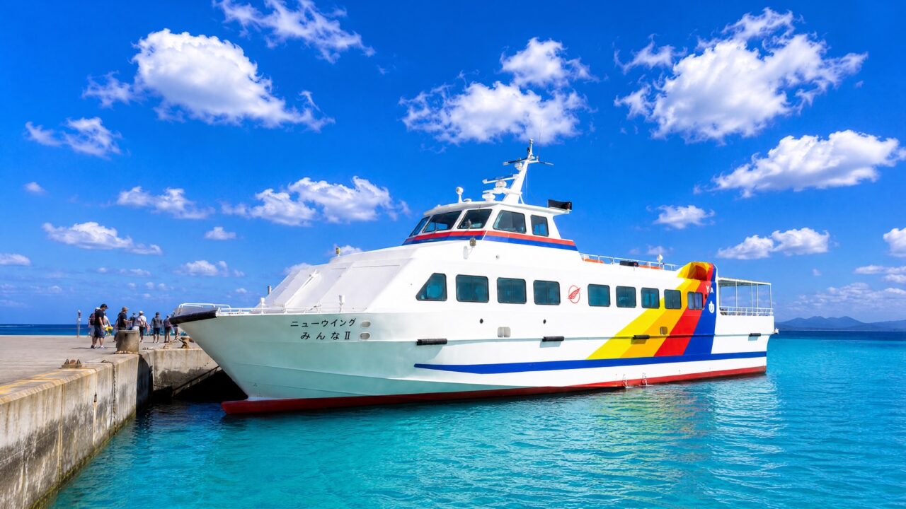 「ニューウイングみんなⅡ」復活🚢【沖縄マリンスポーツ専門店★水納島マーメイド】
