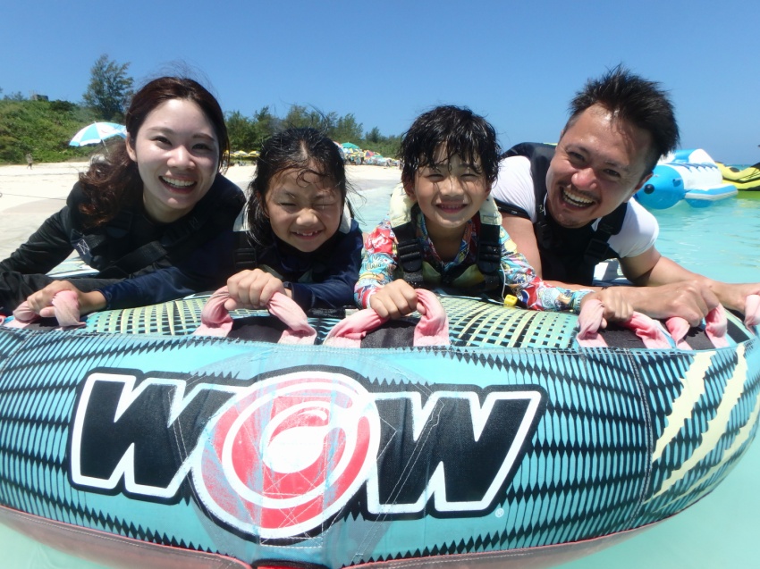 日差しヤバっ🌞【沖縄マリンスポーツ専門店★水納島マーメイド】