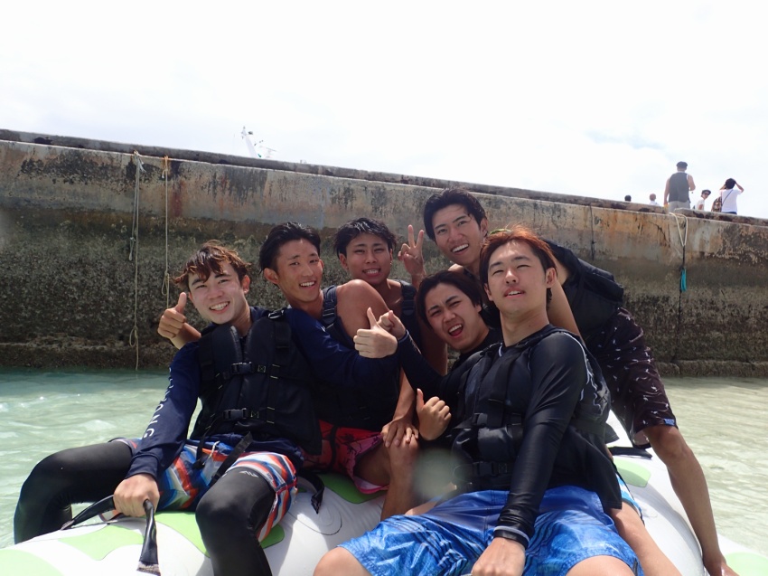大学生祭りじゃ!!【沖縄マリンスポーツ専門店★水納島マーメイド】