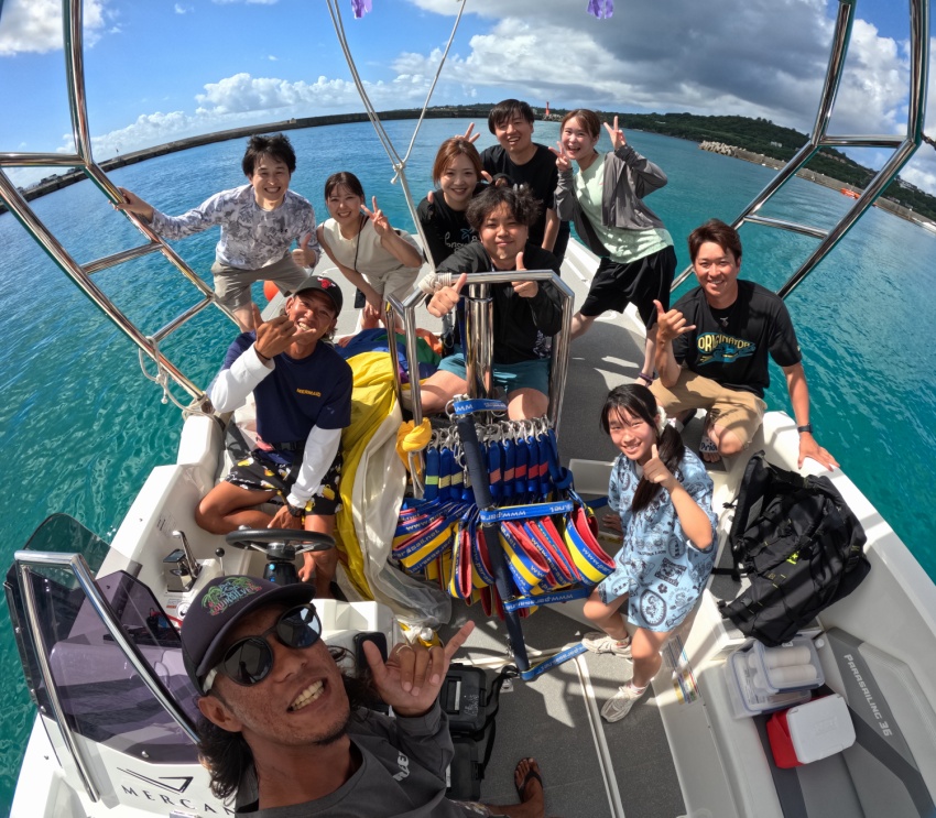 いい天気な一日！！【沖縄マリンスポーツ専門店★水納島マーメイド】